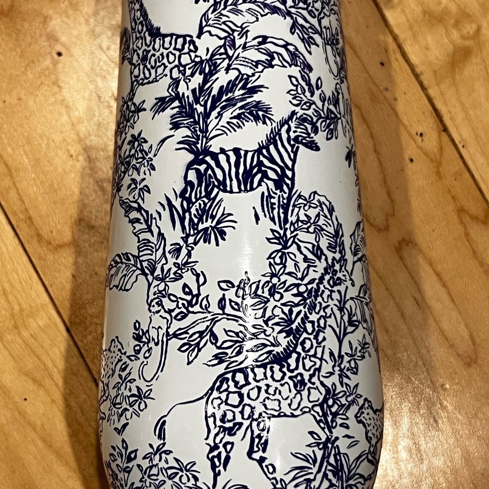Lilly Pulitzer Stainless Steel Champagne Flute in Safari Party